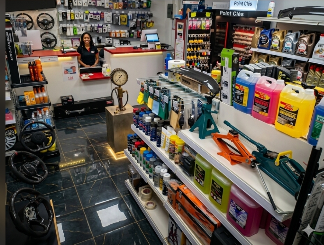 Boutique RMG Autoservices — Centre commercial Lafontaine, Schoelcher
